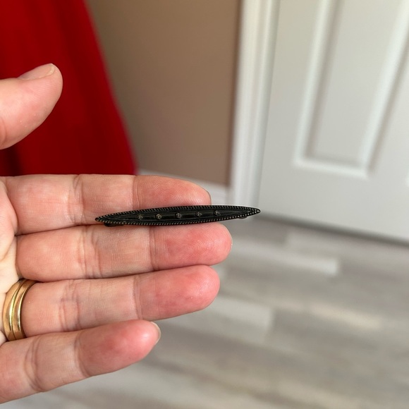 4/$100 Edwardian bar tint infinity brooch pin collar stay 🥰 - Picture 4 of 7